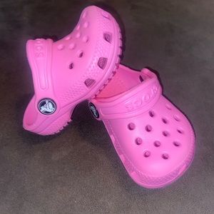 Hot Pink Crocs 4C
